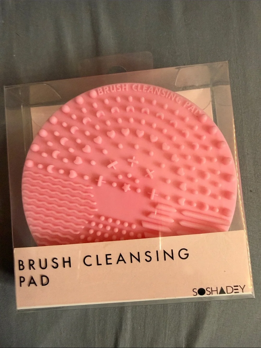 Pink Brush Cleansing Pad by Soshadey